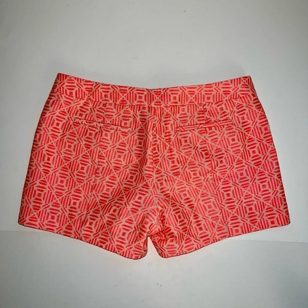 Gap Clear Front Pink Jacquard Shorts